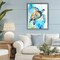 Stupell Industries Watercolor Style Sea Turtle Floating Frame, design by LSR Creative Studio